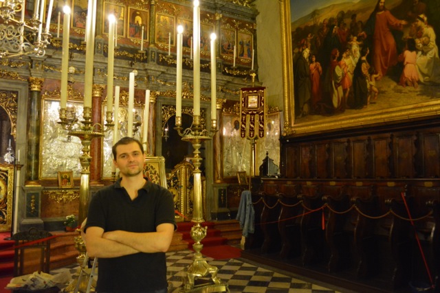 San Nicolò and Giovanni Z., the greek sacristan.