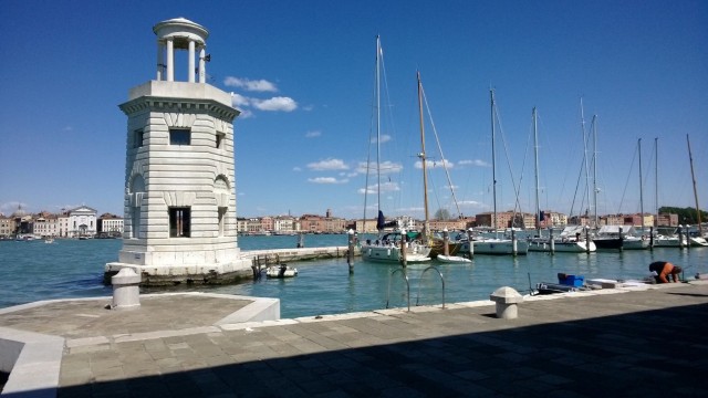 Isola di San Giorgio: darsena.